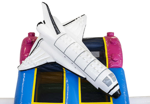 Custom Anja Slidebox Superblocks Inflatable bounce houses suitable for various events. Order customized bounce houses at JB Inflatables America
