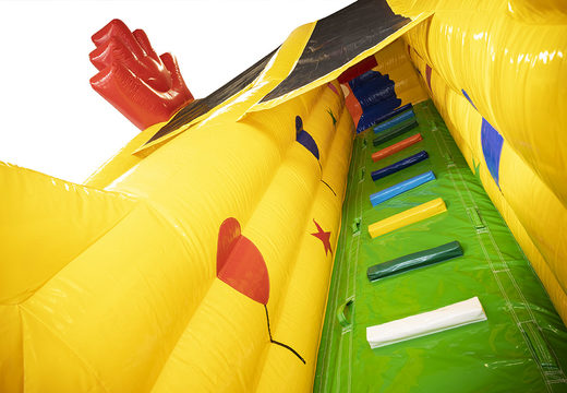 Order an inflatable slide with 3D objects in a clown theme for kids. Buy inflatable slides now online at JB Inflatables America