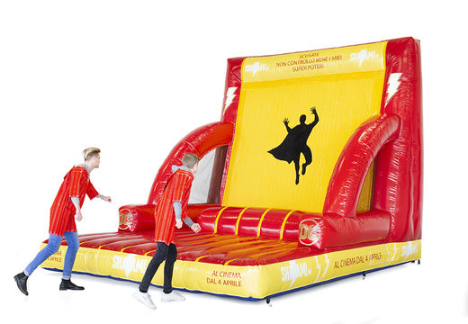 Get inflatable Shazam Velcro wall for both young and old online now. Order inflatable Velcro wall at JB Promotions America