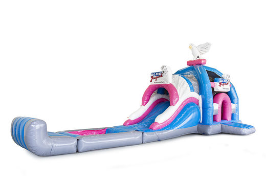 Buy online custom made DLRG Jugend Super Multiplay bouncy castle in your own corporate identity at JB Inflatables UK. Request a free design for inflatable bouncy castles in your own corporate identity now