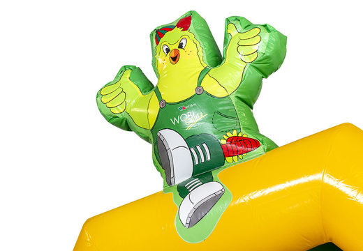Order now online custom Wobau Combo bounce houses at JB Promotions America, ideal for various events. Request a free design for inflatable bouncers in your own corporate identity now