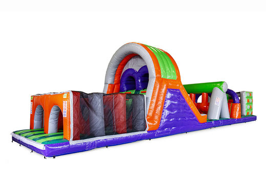 Order inflatable multicolor custom obstacle course for both young and old. Buy inflatable obstacle courses online now at JB Inflatables America