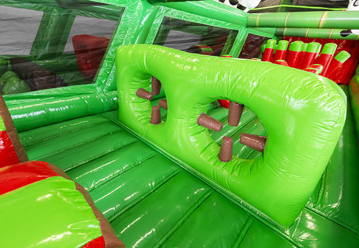 Order Bambooo obstacle course for both young and old. Buy inflatable obstacle courses online now at JB Promotions America