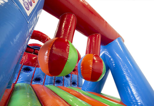 Buy a unique inflatable party home obstacle course for both young and old. Order inflatable obstacle courses online now at JB Promotions America