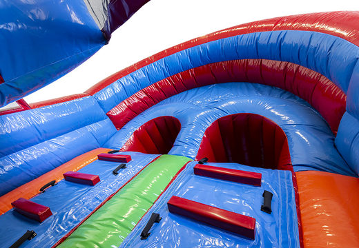 Buy an inflatable party home obstacle course for both young and old. Order inflatable obstacle courses online now at JB Promotions America
