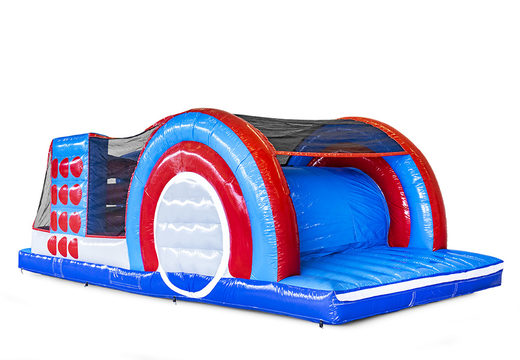 Order inflatable giant modular Big Roll assault course for kids. Buy inflatable obstacle courses online now at JB Inflatables America