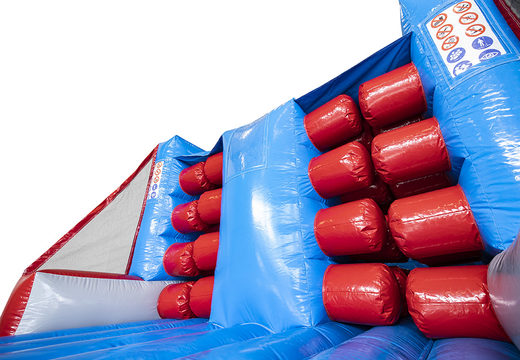 Order Giga obstacle course in the Big Roll theme for kids. Buy inflatable obstacle courses online now at JB Inflatables America