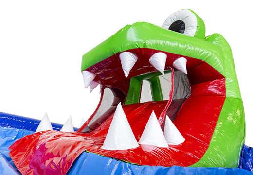 Buy Crocodile water slide bounce house at JB Inflatables America. Order bounce houses online at JB Inflatables America now