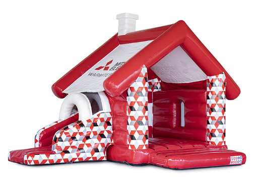 Buy custom inflatable Mitsubishi Multifun bounce houses at JB Promotions America. Promotional bounce houses in all shapes and sizes made at JB Promotions America