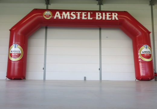 Custom amstel beer advertising inflatable archway for sale at JB Promotions America. Order a promotional advertising inflatable arches online