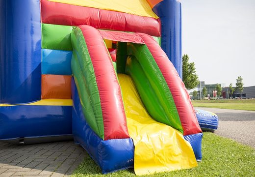 Midi multifun bounce house for commercial use in a standard theme to purchase for kids. Bounce houses are for sale at JB Inflatables America online