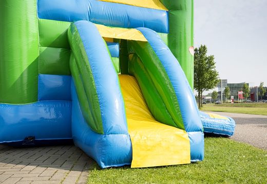 Midi multifun bounce house for commercial use in farm theme to purchase for kids. Bounce houses are for sale at JB Inflatables America online