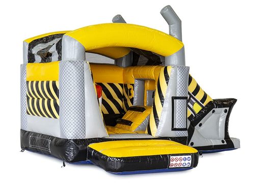 Order a small indoor multifun bouncy castle in theme heavy duty for children. Buy bouncy castles online at JB Inflatables America