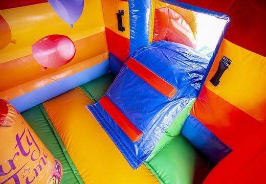 Buy small multifun inflatable covered bounce house in theme party for children. Buy bounce houses at JB Inflatables America online