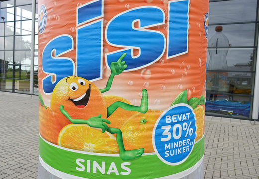 Buy a large Sisi Bottle product enlargement. Order your inflatable product enlargement online at JB Inflatables America