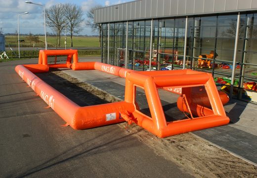 Order inflatable inflatable ING football boarding for various events. Buy football boardings now online at JB Promotions America