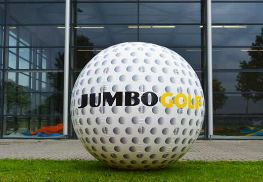 Buy Jumbo Golf ball inflatable product enlargement. Order inflatable blow-ups now online at JB Inflatables America