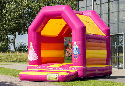 Midi inflatable bouncer in princess theme for kids to buy. Order bouncers at JB Inflatables America online