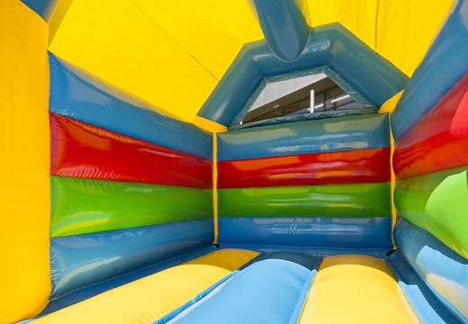 Midi bounce house in a standard theme to buy for kids. Available at JB Inflatables America online