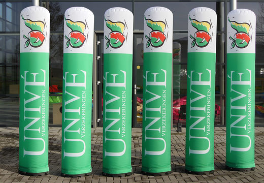 Get your inflatable Univé pillar online. Order your advertising columns at JB Inflatables America 
