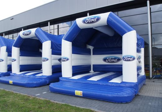 Custom Ford - A-Frame Inflatable bouncers can be used for various purposes. Order custom bounce houses at JB Promotions America
