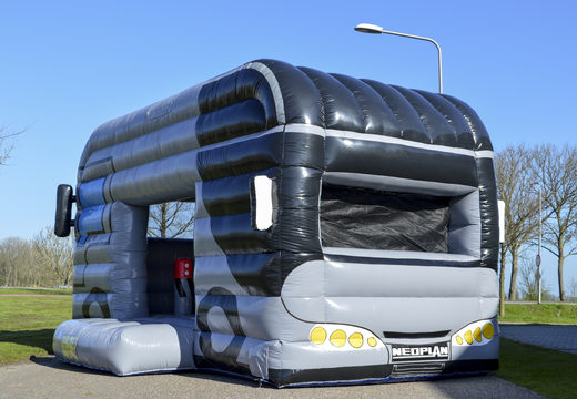 Personalized MAN Neoplan customized bouncy castle for sale at JB Promotions America. Buy custom inflatable promotional bouncers online from JB Inflatables America now