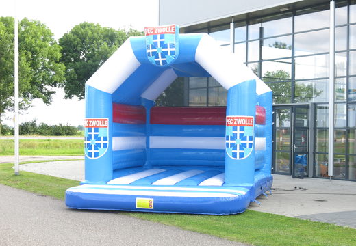 Buy custom inflatable PEC Zwolle - A-frame Inflatable bouncer online at JB Promotions America. Request a free design for inflatable bounce houses in your own corporate identity now