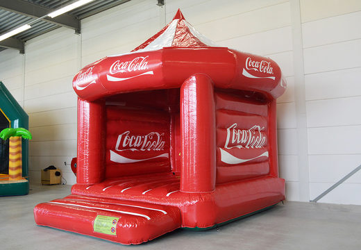 Buy custom inflatable Coca-Cola Carousel bounce houses at JB Promotions America. Promotional bounce houses in all shapes and sizes available at JB Promotions America
