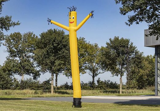 Inflatable skydancers in 6 or 8 meter in yellow for sale at JB Inflatables America. Order inflatable air dancers in standard colors and dimensions online