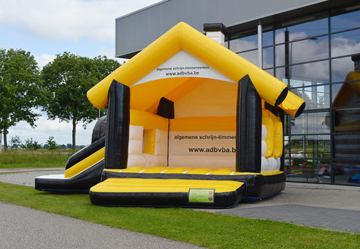 Personalized General Shrine Carpentry Multifun House bounce houses ideal for various events for sale. Buy custom inflatable promotional bouncers online from JB Inflatables America now