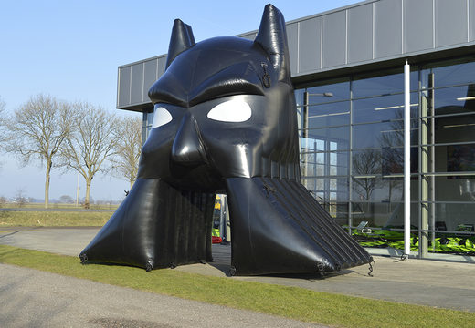 Order a large inflatable Batman tunnel product enlargement. Buy your inflatable product enlargement now online at JB Inflatables America