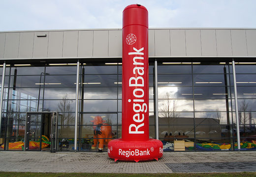 Buy mega inflatable Regiobank pillar. Order your inflatable pillars now online at JB Inflatables America 