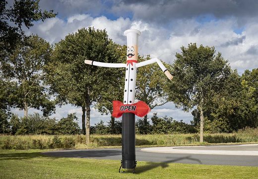 Buy the 6m skydancer party chef with text made at JB Inflatables America. Order skydancers & skytubes online at JB Inflatables America