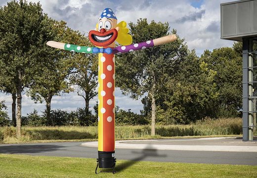Order a 5m skydancer party clown with party hat online at JB Inflatables America. Standard inflatable sky dancers & skytubes are delivered quickly