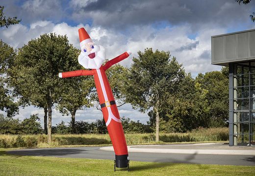 Order the 6m high skydancer 3d Santa Claus now online at JB Inflatables America. Inflatable air dancers in standard colors and sizes available online