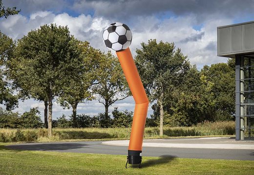 Buy the skydancers with 3d ball of 6m high in orange online at JB Inflatables America. Order this skydancer directly from our stock