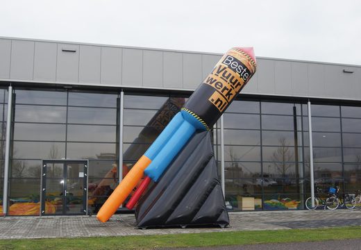 Buy inflatable rocket product enlargement in different colors and sizes. Order inflatable blow-ups now online at JB Inflatables America