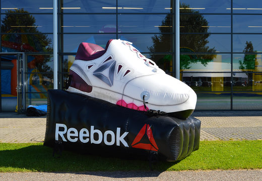Order large inflatable Reebok Shoes product enlargement. Get your inflatable product enlargements online now at JB Inflatables America