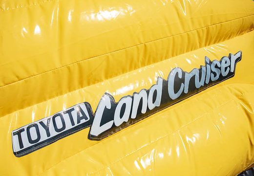 Buy personalized Toyota Land Cruiser Autobedrijf van der Linde bounce houses in your own size and color at JB Promotions America. Request a free design for custom inflatable bounce houses online at JB Promotions America now