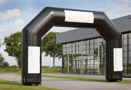 Start & finish inflatable archways available to buy in the color black. Order standard inflatable arches now online at JB Inflatables America