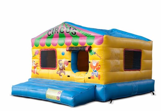 Buy inflatable indoor play fun ball pit bouncy castle in circus theme for children. Order bouncy castles online at JB Inflatables America 