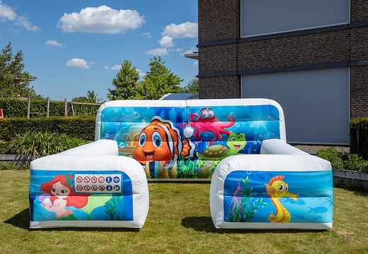 Buy bubble park seaworld with a foam tap for kids. Order inflatable bounce houses at JB Inflatables America