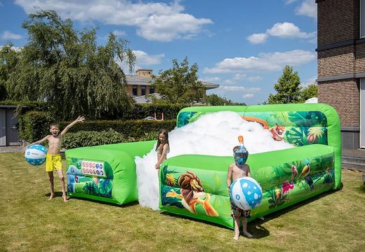 Opblaasbare schuim bubble boarding in oerwoud thema kopen voor kids