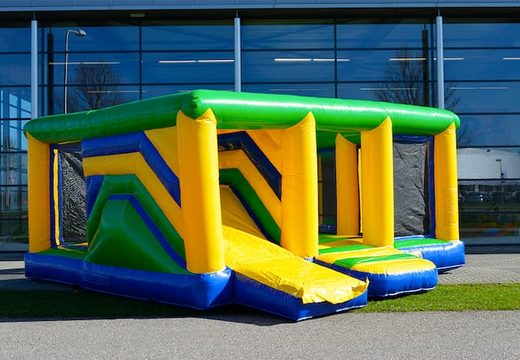 Indoor Standard bounce house with a slide for children. Buy bounce houses online at JB Inflatables America 