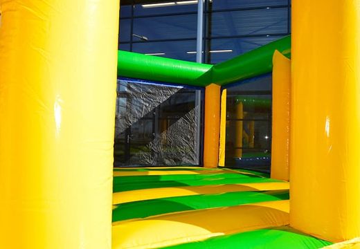 Order large inflatable open multiplay indoor standard bouncer with slide for kids. Buy bouncers online at JB Inflatables America 