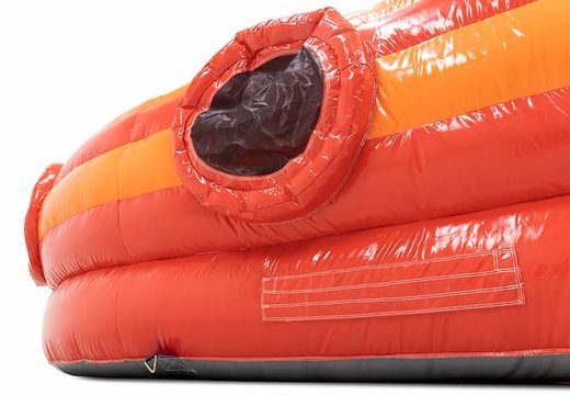 Buy Playfun crawl tunnel bouncer in fire department theme for children. Order bouncers online at JB Inflatables America 