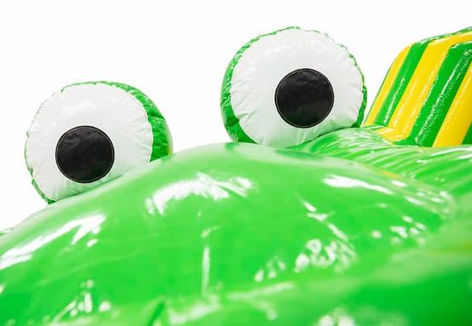 Buy a spacious crawl tunnel crocodile bounce house for kids. Order bounce houses online at JB Inflatables America 