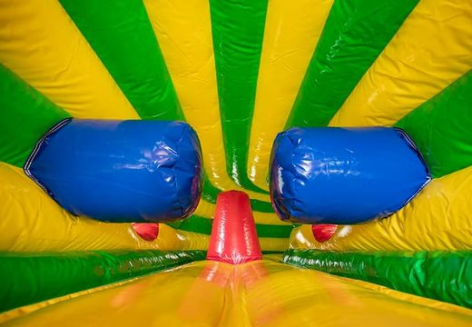 Buy play and fun lion crawl tunnel bouncy castle for children. Order bouncy castles online at JB Inflatables America 