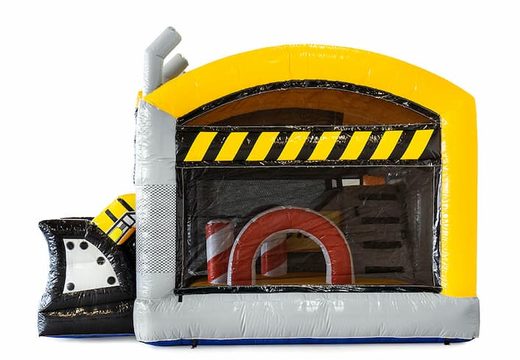 Heavy duty themed bounce house with a slide and 3D objects for children. Order bounce houses online at JB Inflatables America 