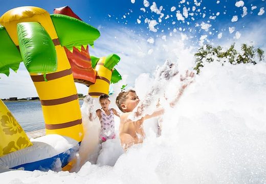 Buy Bubble park Hawaii with a foam tap for kids. Order inflatable bounce houses at JB Inflatables America